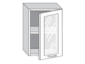 1.50.3 Шкаф настенный (h=720) на 500мм с 1-ой стекл. дверцей в Карталах - kartaly.mebel74.com | фото