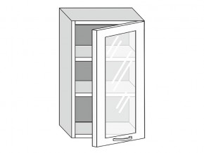 19.50.3 Шкаф настенный (h=913) на 500мм с 1-ой стекл. дверцей в Карталах - kartaly.mebel74.com | фото