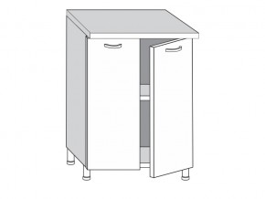 2.60.2 Шкаф-стол на 600мм с 2-мя дверцами в Карталах - kartaly.mebel74.com | фото