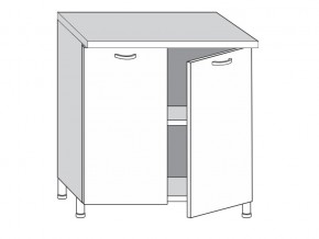 2.80.2 Шкаф-стол на 800мм с 2-мя дверцами в Карталах - kartaly.mebel74.com | фото