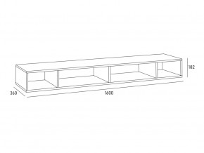 Антресоль MODUL 1600 в Карталах - kartaly.mebel74.com | фото 2