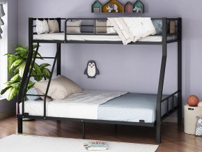Двухъярусная кровать Гранада-1 140 черный в Карталах - kartaly.mebel74.com | фото
