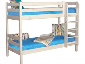 Двухъярусная кровать Соня с прямой лестницей Вариант 9 белая в Карталах - kartaly.mebel74.com | фото 2