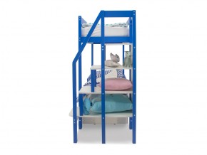 Двухъярусная кровать Svogen с ящиками синий в Карталах - kartaly.mebel74.com | фото 4