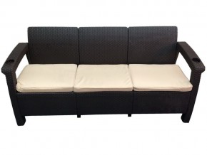 Диван Yalta Sofa 3 Set шоколадный в Карталах - kartaly.mebel74.com | фото