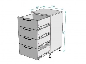 Комод Лофт K75 в Карталах - kartaly.mebel74.com | фото 3