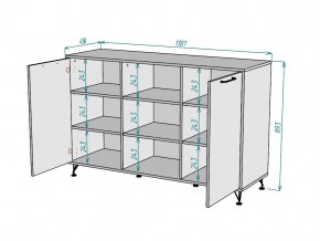 Комод Лофт K80 в Карталах - kartaly.mebel74.com | фото 3