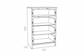 Комод Оливия НМ 040.38 Х в Карталах - kartaly.mebel74.com | фото 3