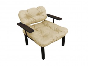 Кресло Дачное бежевая подушка в Карталах - kartaly.mebel74.com | фото