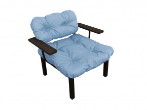 Кресло Дачное серая подушка в Карталах - kartaly.mebel74.com | фото 1