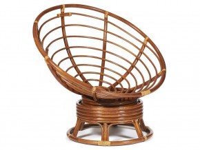 Кресло-качалка Papasan w 23/01 B с подушкой Pecan, ткань Оранжевый в Карталах - kartaly.mebel74.com | фото 2