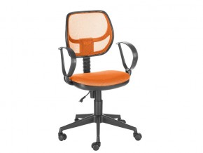 Кресло компьютерное Флеш Рондо оранжевое в Карталах - kartaly.mebel74.com | фото