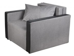 Кресло-кровать Милена с подлокотниками велюр серый в Карталах - kartaly.mebel74.com | фото 1