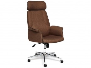 Кресло офисное Charm ткань коричневый в Карталах - kartaly.mebel74.com | фото 1