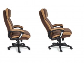 Кресло офисное Duke флок коричневый в Карталах - kartaly.mebel74.com | фото 4
