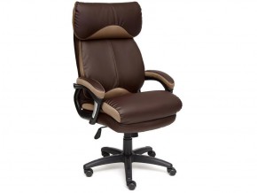 Кресло офисное Duke кожзам коричневый в Карталах - kartaly.mebel74.com | фото 1