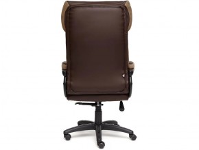 Кресло офисное Duke кожзам коричневый в Карталах - kartaly.mebel74.com | фото 2