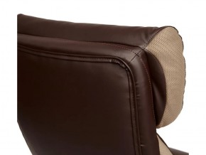 Кресло офисное Duke кожзам коричневый в Карталах - kartaly.mebel74.com | фото 4