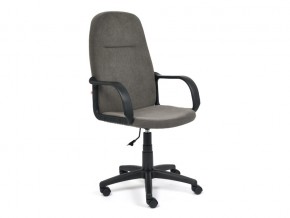 Кресло офисное Leader флок серый в Карталах - kartaly.mebel74.com | фото 1