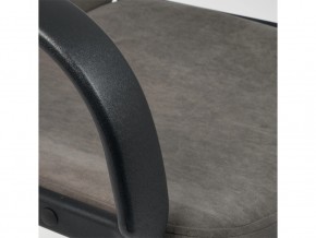 Кресло офисное Leader флок серый в Карталах - kartaly.mebel74.com | фото 4