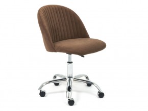 Кресло офисное Melody флок коричневый в Карталах - kartaly.mebel74.com | фото 1