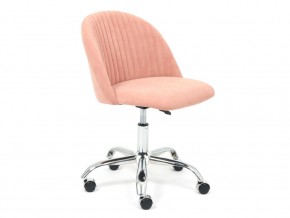 Кресло офисное Melody флок розовый в Карталах - kartaly.mebel74.com | фото