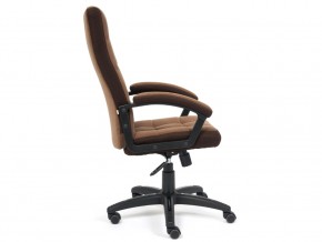 Кресло офисное Trendy флок коричневый в Карталах - kartaly.mebel74.com | фото 3