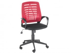 Кресло оператора Ирис стандарт черный/красный в Карталах - kartaly.mebel74.com | фото