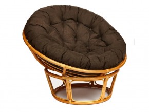 Кресло Papasan 23/01 W с подушкой Honey, ткань Коричневый в Карталах - kartaly.mebel74.com | фото