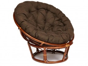 Кресло Papasan 23/01 W с подушкой Pecan, ткань Коричневый в Карталах - kartaly.mebel74.com | фото