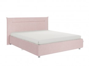 Кровать Альба 1600 велюр нежно-розовый в Карталах - kartaly.mebel74.com | фото 1