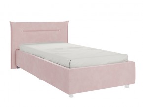 Кровать Альба 900 велюр нежно-розовый в Карталах - kartaly.mebel74.com | фото