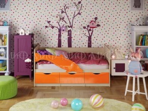 Кровать Дельфин-1 1800 Оранжевый металлик в Карталах - kartaly.mebel74.com | фото