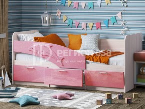 Кровать Дельфин МДФ 1800 Розовый металлик в Карталах - kartaly.mebel74.com | фото