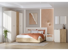 Кровать Квадро арт.031-М1 1600 миндаль в Карталах - kartaly.mebel74.com | фото 2