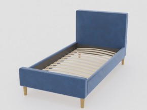 Кровать Линси 900 синий в Карталах - kartaly.mebel74.com | фото
