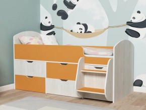 Кровать Малыш-7 Винтербер-Оранжевый в Карталах - kartaly.mebel74.com | фото