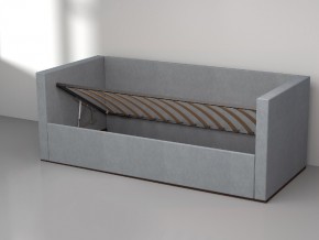 Кровать мягкая с подъёмным механизмом арт. 030 серый в Карталах - kartaly.mebel74.com | фото 2