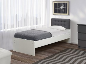 Кровать одинарная №6 800х1900 с мягкой спинкой в Карталах - kartaly.mebel74.com | фото