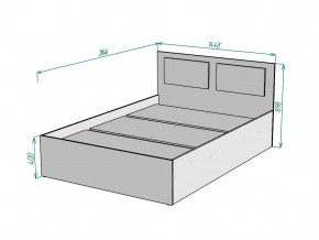 Кровать Ольга L50 ширина 1400 в Карталах - kartaly.mebel74.com | фото 3