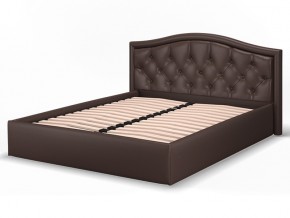 Кровать подъемная Стелла 1400 коричневая в Карталах - kartaly.mebel74.com | фото 1