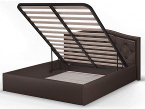Кровать подъемная Стелла 1400 коричневая в Карталах - kartaly.mebel74.com | фото 2