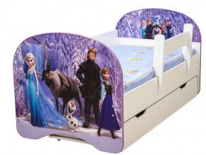 Кровать с фотопечатью с 1 ящиком Зимняя сказка 700*1400 в Карталах - kartaly.mebel74.com | фото