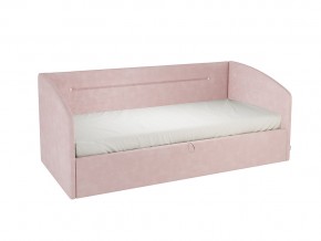 Кровать софа Альба 900 велюр нежно-розовый в Карталах - kartaly.mebel74.com | фото