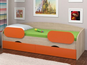 Кровать Соня 2 сонома-оранжевый в Карталах - kartaly.mebel74.com | фото 2