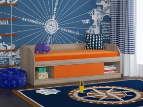 Кровать Соня 4 сонома-оранжевый в Карталах - kartaly.mebel74.com | фото