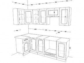 Кухонный гарнитур 5 Белый Вегас 1000х2400 мм в Карталах - kartaly.mebel74.com | фото 2