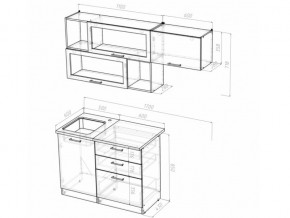 Кухонный гарнитур Алина экстра 1700 мм в Карталах - kartaly.mebel74.com | фото 5