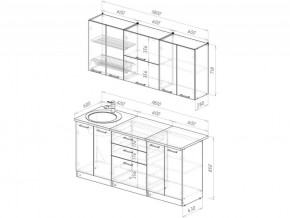 Кухонный гарнитур Антика макси 2 1800 мм в Карталах - kartaly.mebel74.com | фото 6