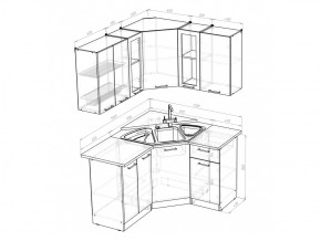 Кухонный гарнитур Лариса оптима 2 1500х1300 мм в Карталах - kartaly.mebel74.com | фото 5